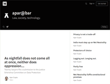 Tablet Screenshot of apargupta.com
